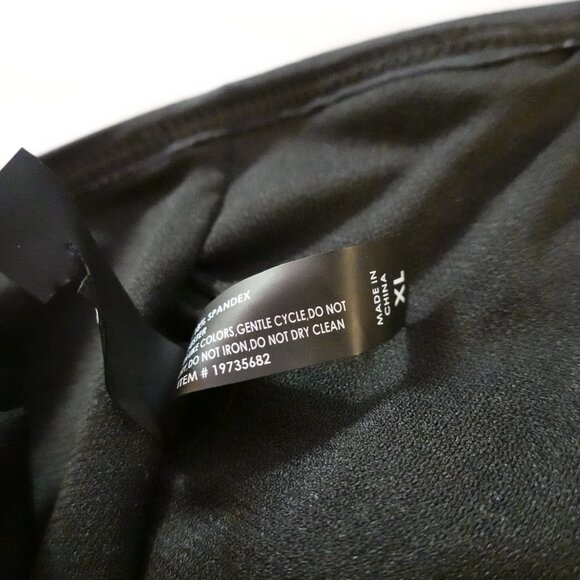 Hot Topic Black Fishnet Grommet Halter Swim Top XL - Picture 9 of 9